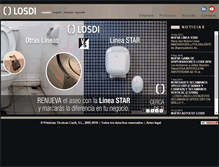 Tablet Screenshot of losdi.com